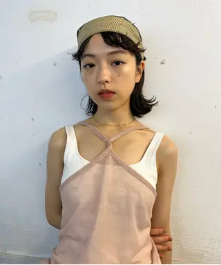 ショート ヘアアレンジ NOUN所属・eri kinjoのヘアスタイル