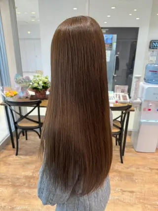 ロング 透明感/オリーブ /わがつまこうすけのヘアスタイル