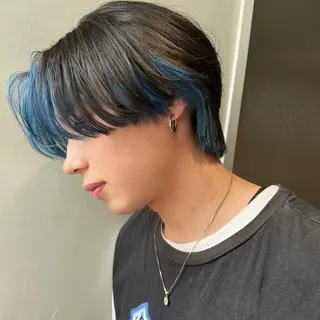 ショート カラー ブロンド／ブリーチ 【SITY.】のヘアスタイル