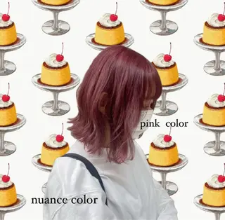 カラー ブリーチ/透明感/ アレンジ/🍒ゆなのヘアスタイル