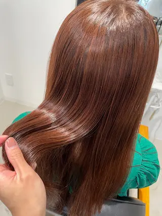ロング カラー 新井那紬🌿 arai nahoのヘアスタイル