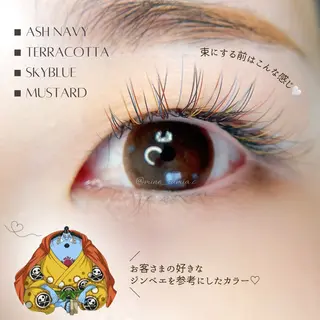 マツエク・マツパ LaMia.C ラミア所属・LaMia.C ラミアのマツエク・マツパデザイン