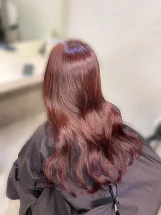 ロング haruna🤍 中韓mix✨のヘアスタイル