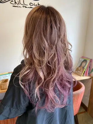 ロング chill out 塚口本町店のヘアスタイル