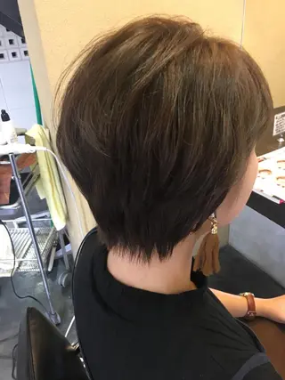 ショート トップスタイリスト 大野 唯のヘアスタイル