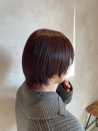 カラー Plus2nd所属・伊藤 未夢のヘアスタイル