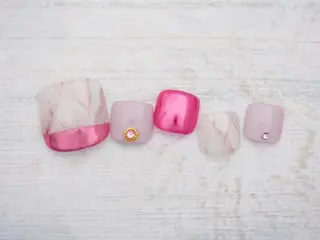 ネイル トップネイリスト Ribbon立川店のネイルデザイン