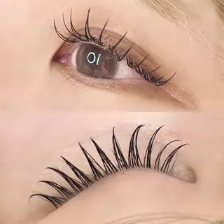 マツエク・マツパ _white 上本町のマツエク・マツパデザイン