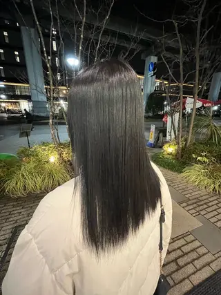 ロング カラー 川島 穂乃香のヘアスタイル