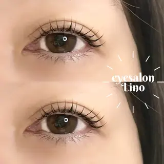 パーマ eyesalon Linoのマツエク・マツパデザイン