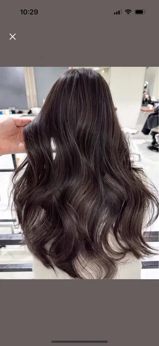 ロング 🎀 うる艶透明感 カラー / 錦糸町のヘアスタイル