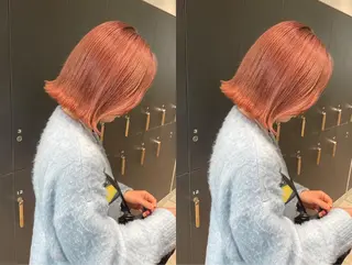 ショート カラー ♥️ブリーチ/ボブ/ レイヤー♥️maiのヘアスタイル