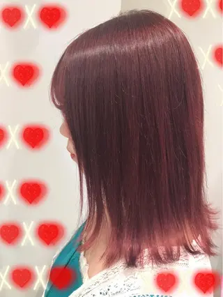 カラー EMANON新宿東口所属・新宿駅近♡個室 ♡関口三都季🌜のヘアスタイル