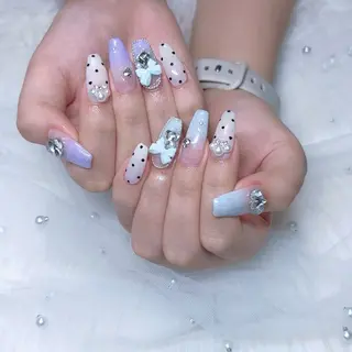 ネイル 🐝TOMO🎀ིྀ 【パラジェル取扱店】のネイルデザイン