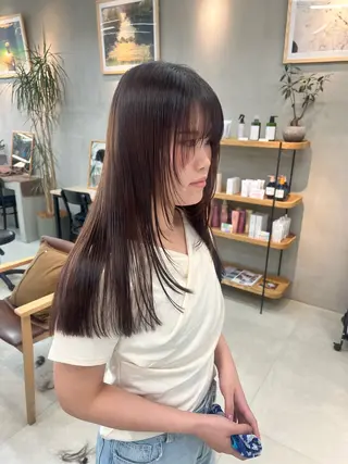 ロング mee.所属・透明感カラー /あづき⭐️のヘアスタイル