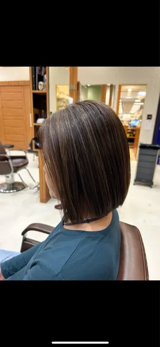 ミディアム 日置美容室所属・石井 佑飛のヘアスタイル