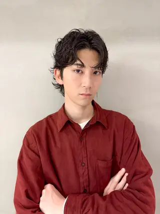 メンズ 山中 束真のヘアスタイル