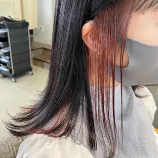 ミディアム CRACE「店長」 アヤカのヘアスタイル