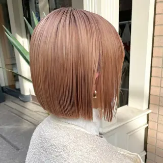 ショート カラー 銀座No.1髪質改善 縮毛矯正/本木のヘアスタイル