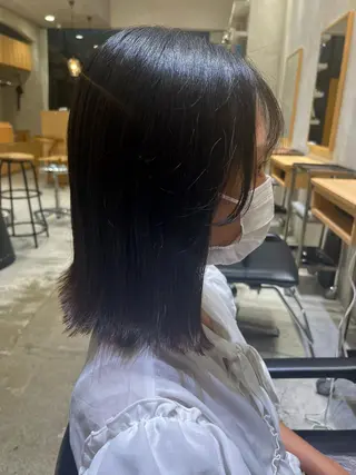 ミディアム 斎藤　柚姫 sibell🌿のヘアスタイル