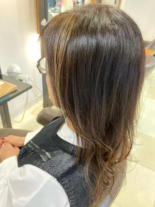 ロング カラー Stella hair mode所属・ステラヘアモード 井澤元樹のヘアスタイル