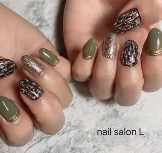 ネイル 吉川市 ネイルサロンLのネイルデザイン