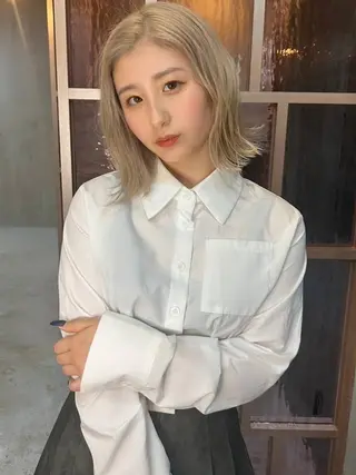 ブリーチ/ハイトーン 心斎橋/honokaのヘアスタイル