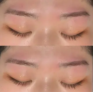 アイブロウ ハイトーン/艶カラー 🫧 ユイナのヘアスタイル