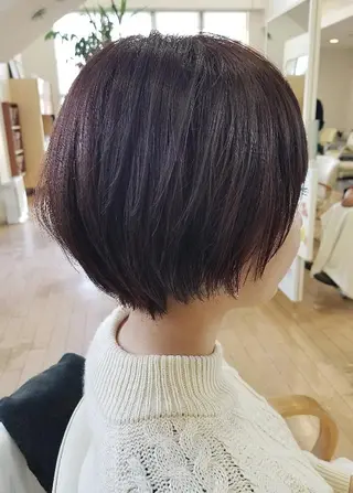 ショート カラー 関口 友菜のヘアスタイル