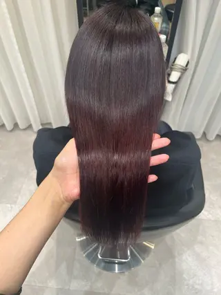 セミロング カット無料/ みく🧸💟表参道のヘアスタイル