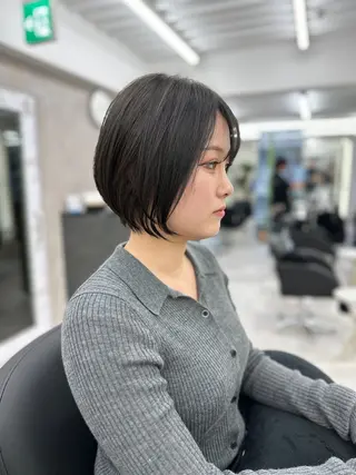 ショート カラー 似合わせスタイル 岡田勇哉のヘアスタイル