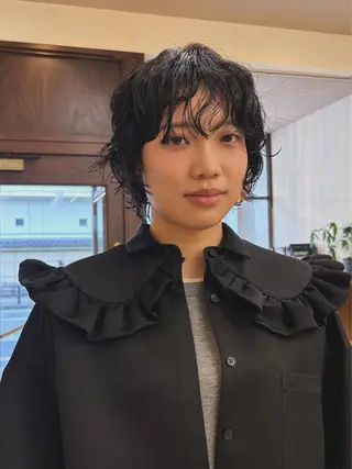 ショート sourire 西大分所属・Sourire西大分 ☘️いけだ あおいのヘアスタイル