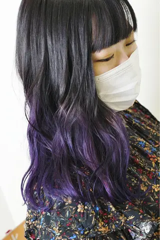 ミディアム カラー 土居 正季のヘアスタイル