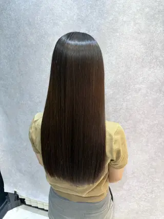 ロング 🔸縮毛矯正/髪質 改善カラー石崎🔸のヘアスタイル