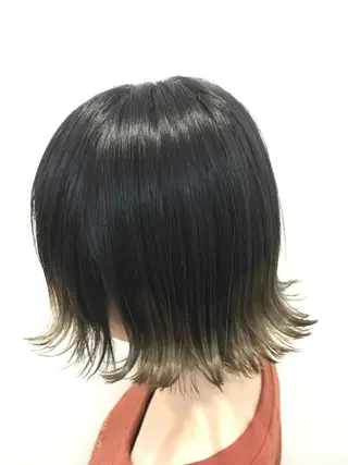 ショート カラー 永井 大希のヘアスタイル