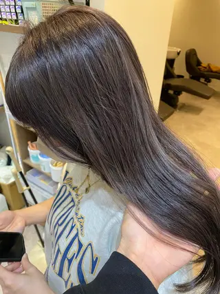 セミロング カラー レイヤーカット/髪質 改善/矯正🤍吉田のヘアスタイル