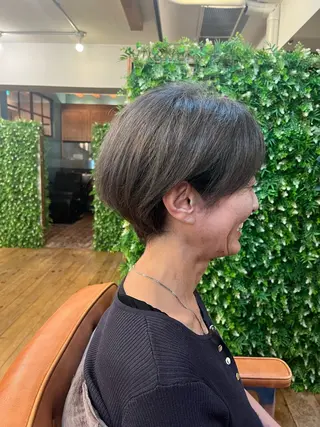 ショート ⚪️髪質改善 縮毛 店長 コウ⚪️のヘアスタイル