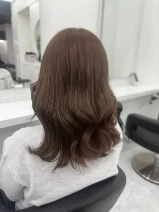 ロング カラー パーマ ヘアアレンジ メンズ キッズ ♥️韓国ヘア レイヤー♥️ゆりのヘアスタイル