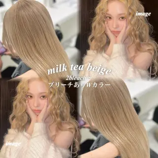 ロング 韓国ガーリー🤍ハイ トーン🤍Ayanaのヘアスタイル