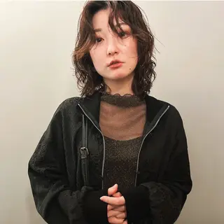 ミディアム パーマ ショート/ボブ /パーマ🌿柏原良亮のヘアスタイル