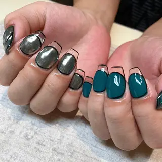 ネイル among アマン所属・lecoa_ kana／amongのネイルデザイン