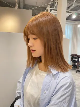 ミディアム uyu所属・♡kyoka /  uyu♡のヘアスタイル