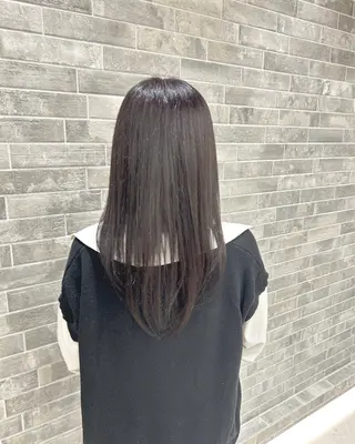 ロング 高林 史弥のヘアスタイル