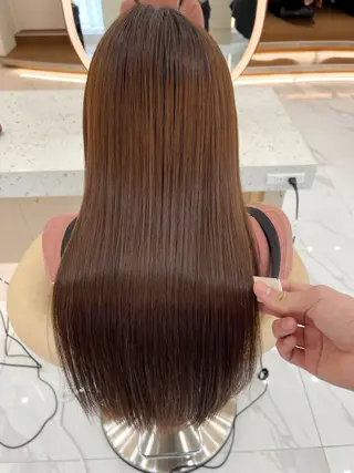 ロング ブリーチなし/ 透明感カラー/松沢のヘアスタイル