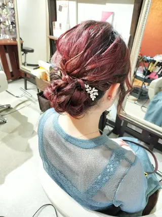 ヘアアレンジ Cream所属・あさい もものヘアスタイル