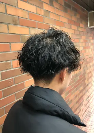 パーマ メンズ ⭐️TOSHIKI メンズパーマオタク⭐のヘアスタイル