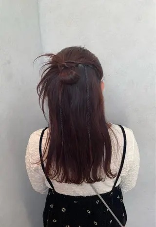 ヘアアレンジ Cloe 銀座 【クロエ ギンザ】所属・ハイトーン/暖色 カラー/maoのヘアスタイル