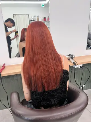 ロング カラー レイヤー/透明感 カラー🌿KANTAのヘアスタイル