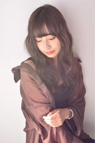 ロング カラー Utata  literie所属・🌷小野田 睦🌷のヘアスタイル
