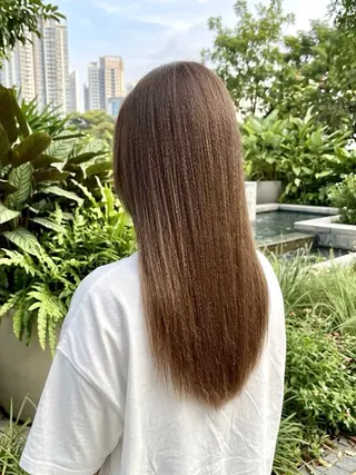 セミロング カラー 海外Style🌱 KOHEIのヘアスタイル